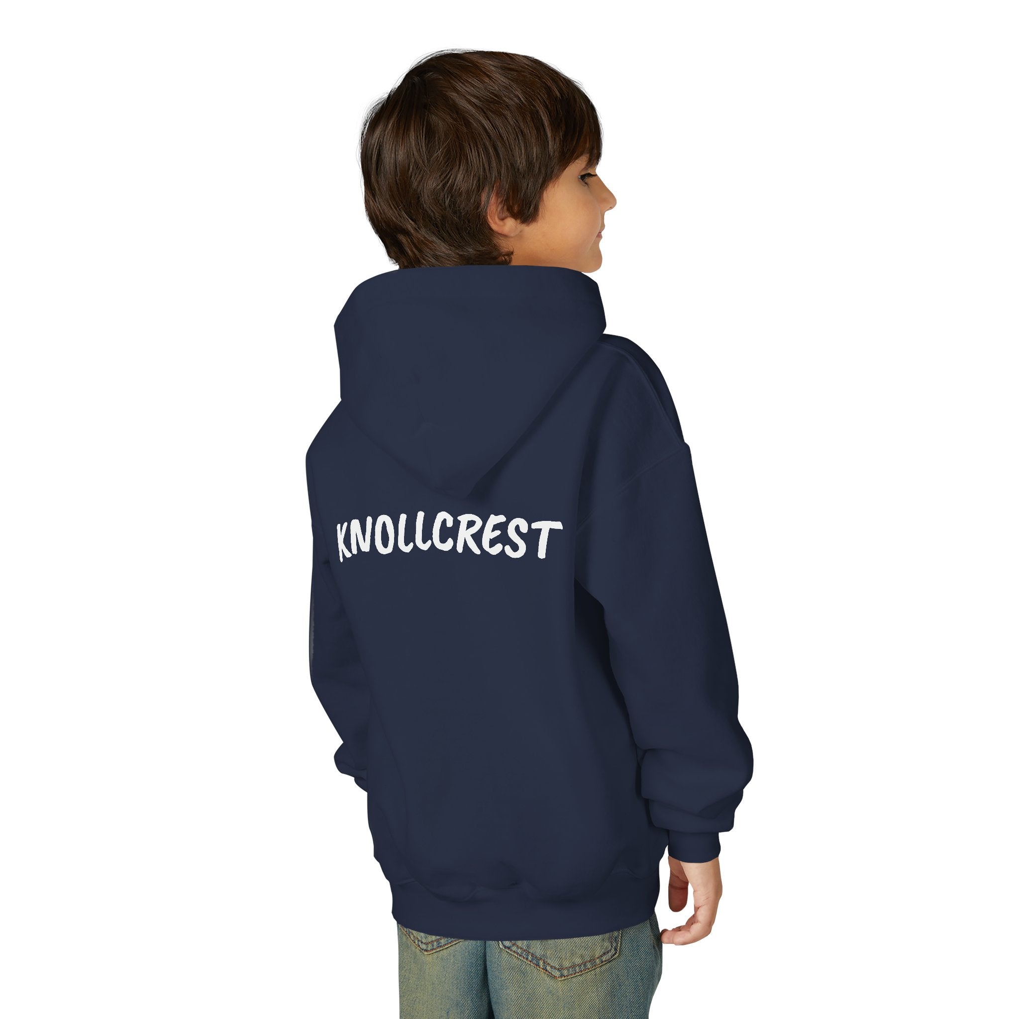 Youth Windmill Hoodie - Knollcrest School Spirit Hooded Sweatshirt