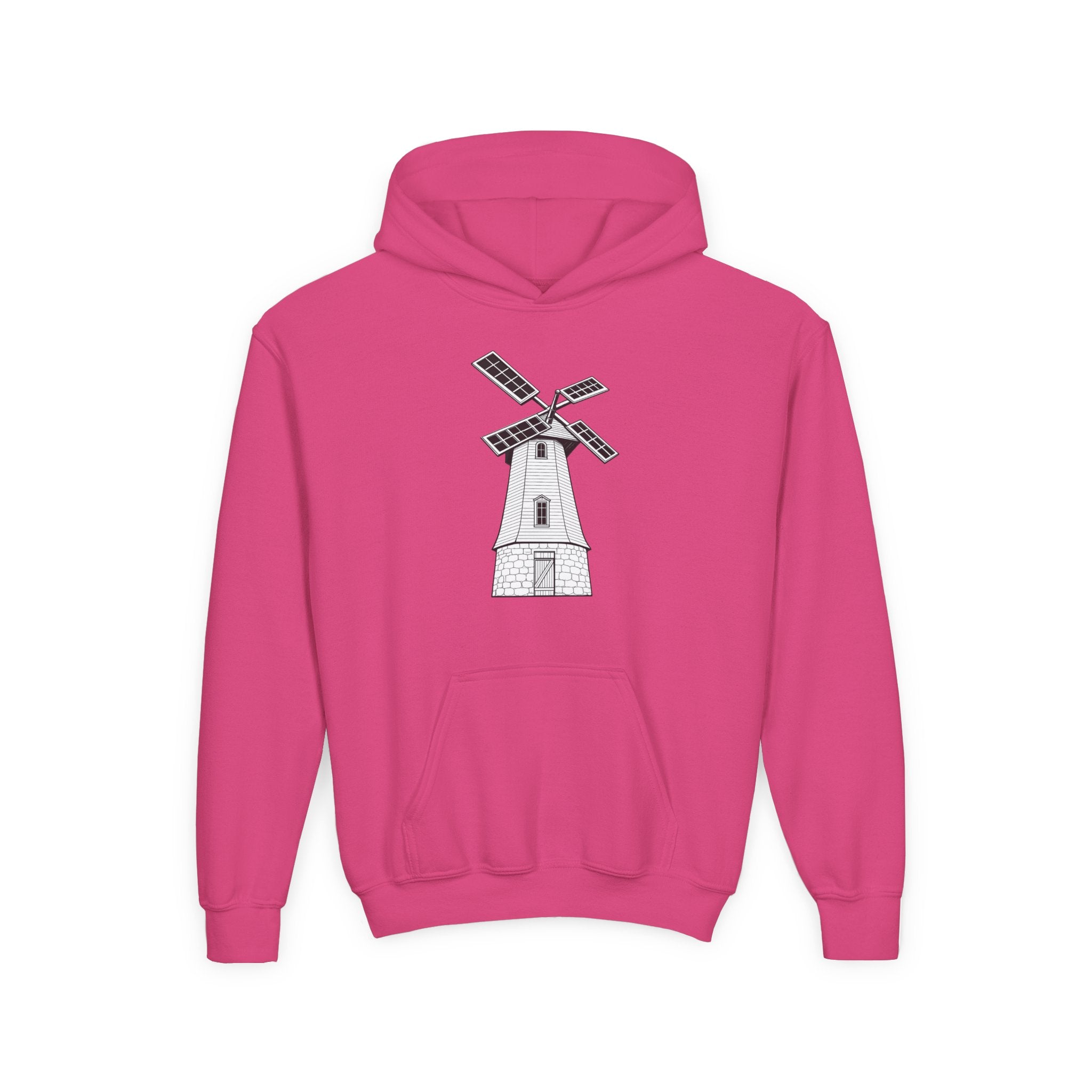 Youth Windmill Hoodie - Knollcrest School Spirit Hooded Sweatshirt