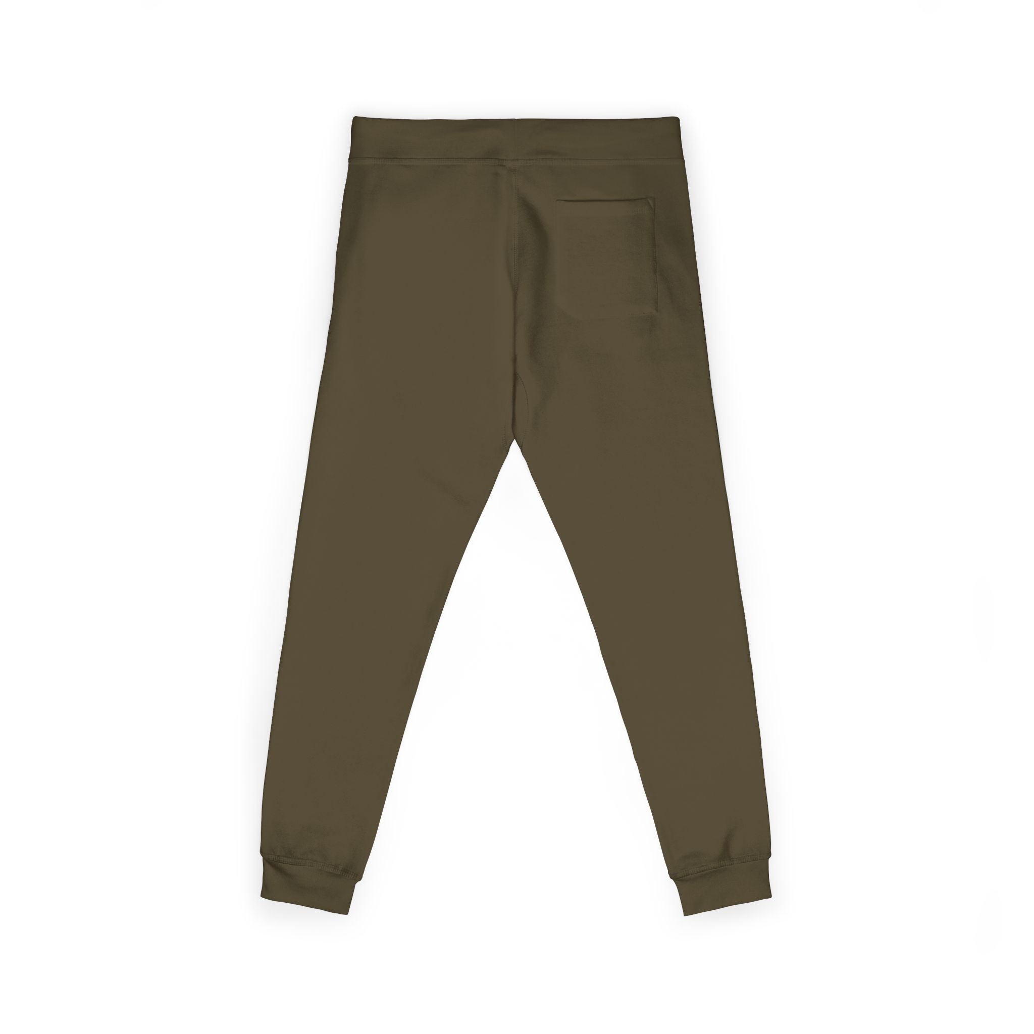 Unisex Fleece Sweatpants (White Embroidery)
