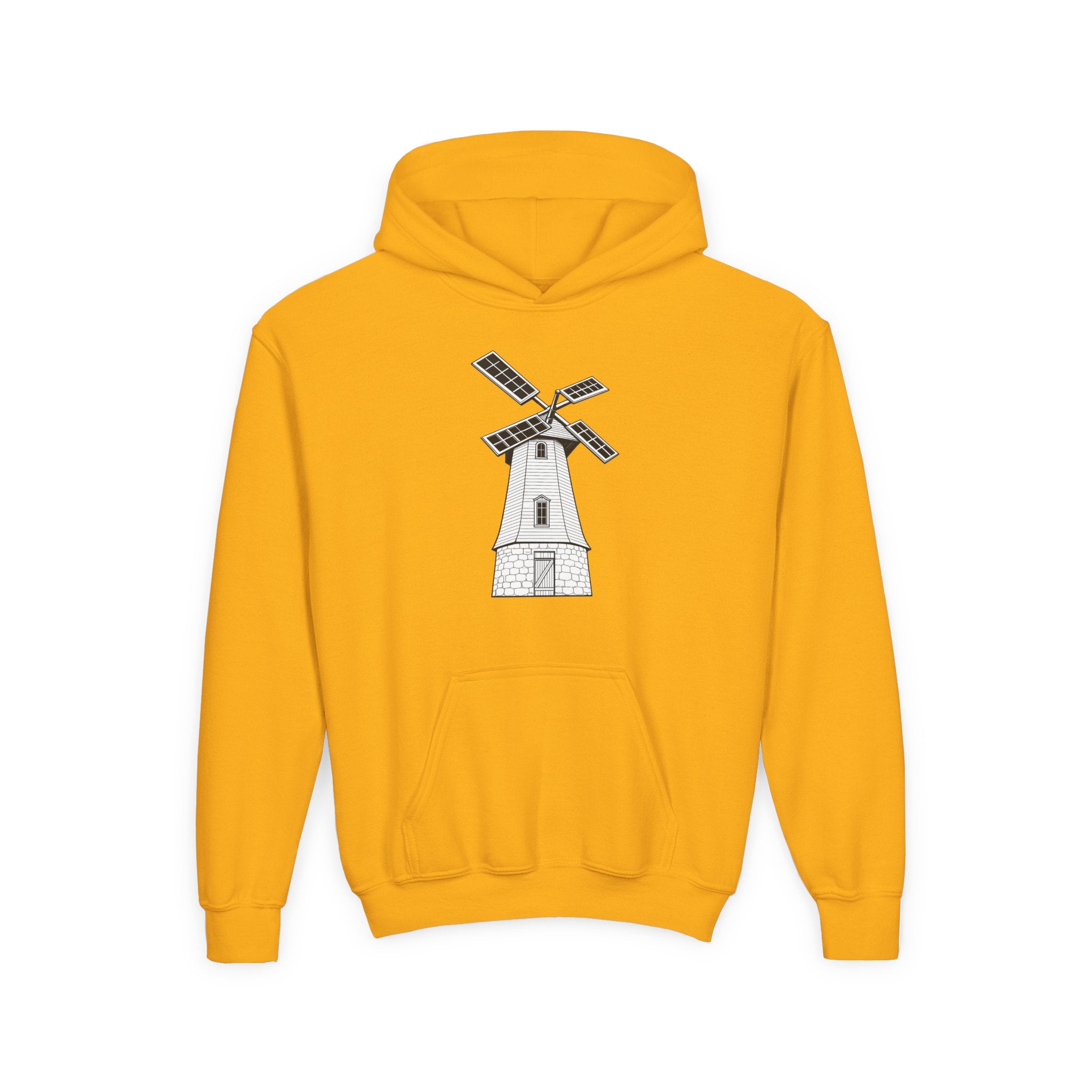 Youth Windmill Hoodie - Knollcrest School Spirit Hooded Sweatshirt