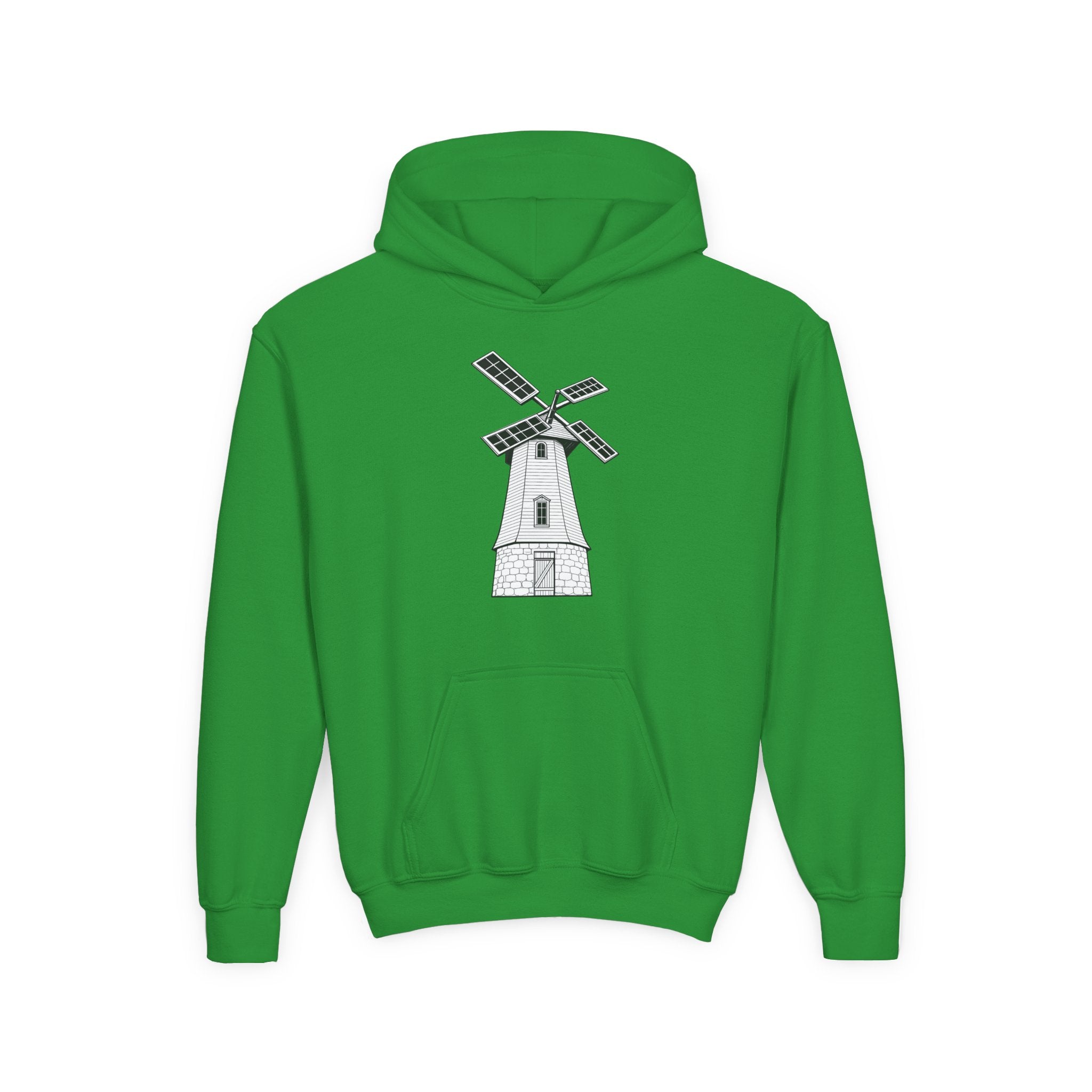 Youth Windmill Hoodie - Knollcrest School Spirit Hooded Sweatshirt