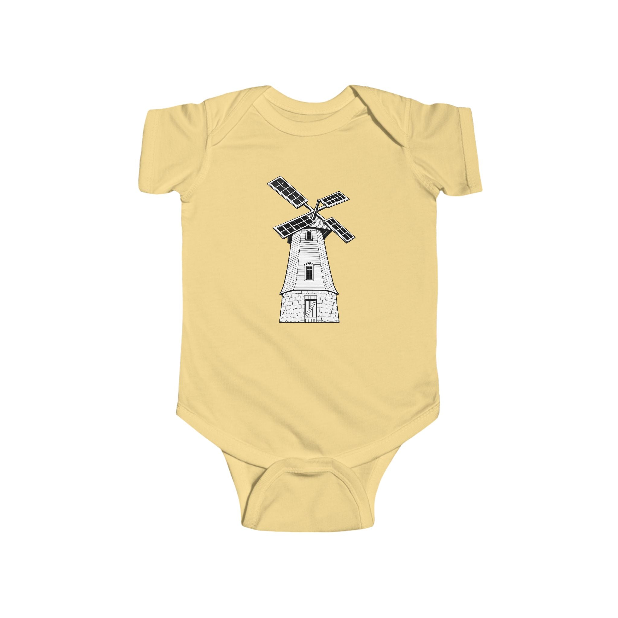 Infant Bodysuit – Knollcrest Windmill Graphic Baby Onesie
