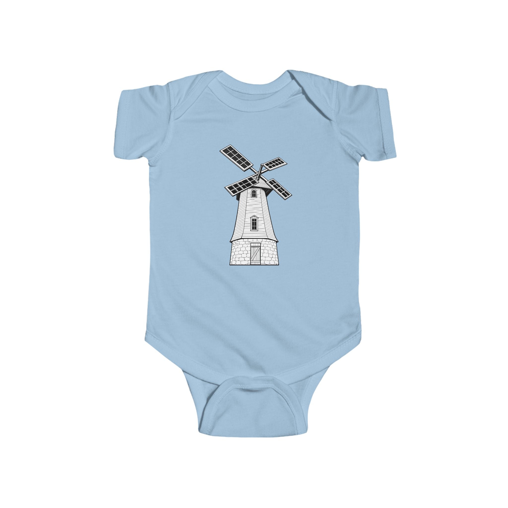Infant Bodysuit – Knollcrest Windmill Graphic Baby Onesie