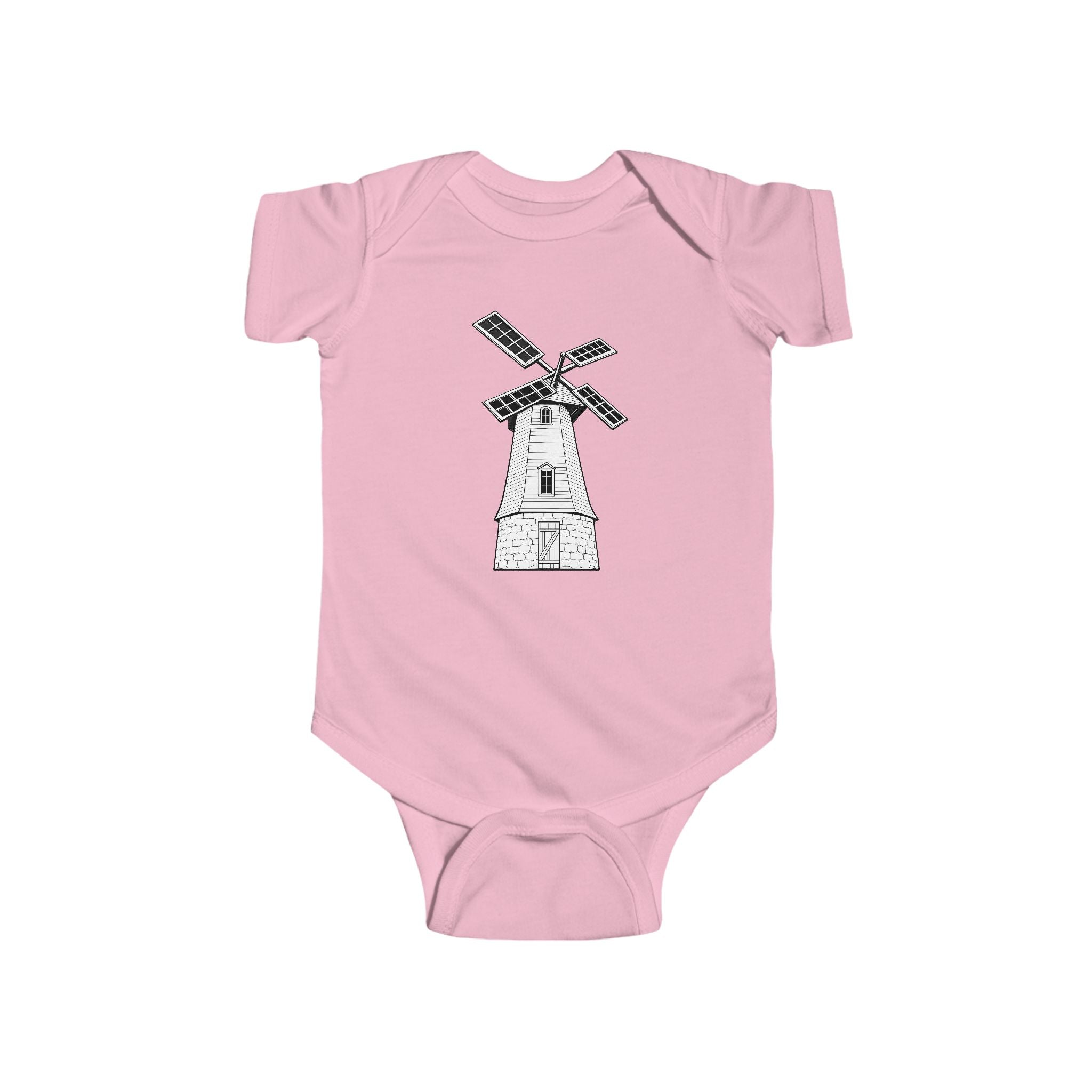 Infant Bodysuit – Knollcrest Windmill Graphic Baby Onesie