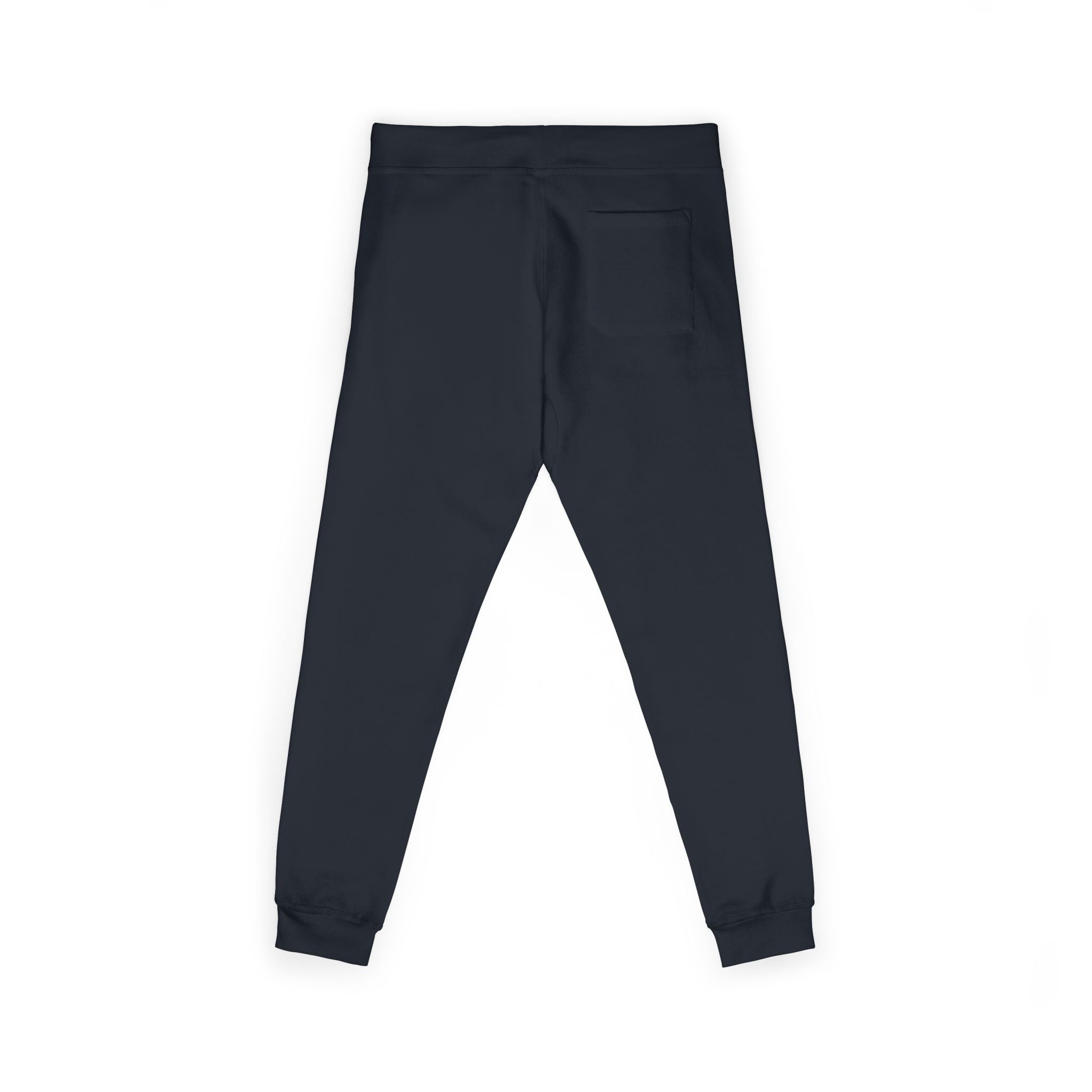 Unisex Fleece Sweatpants (White Embroidery)