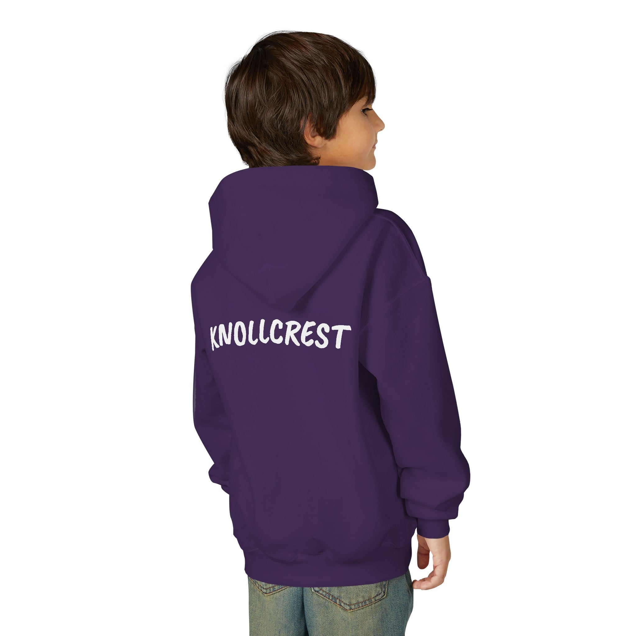 Youth Windmill Hoodie - Knollcrest School Spirit Hooded Sweatshirt