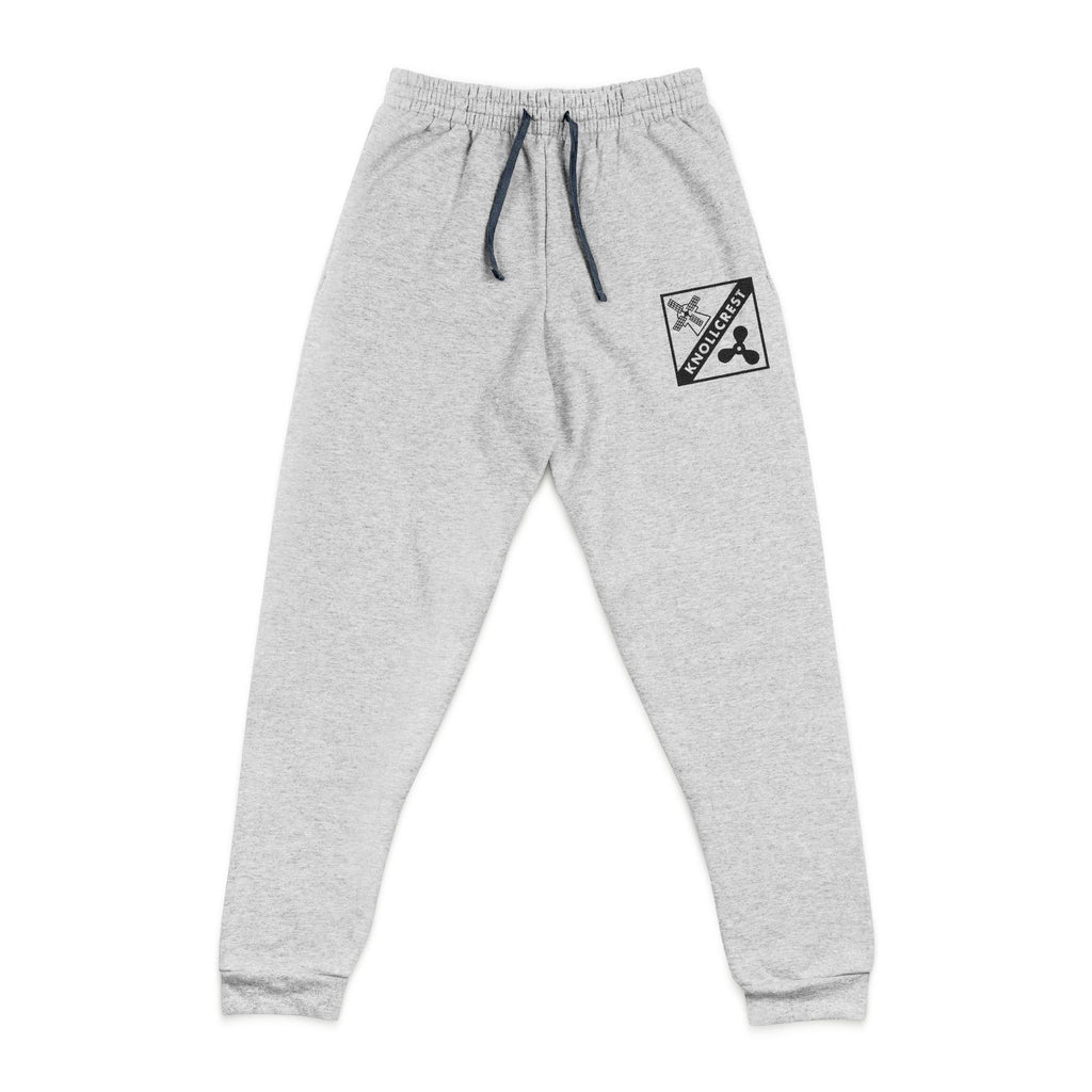 Unisex Joggers (Black Embroidery)