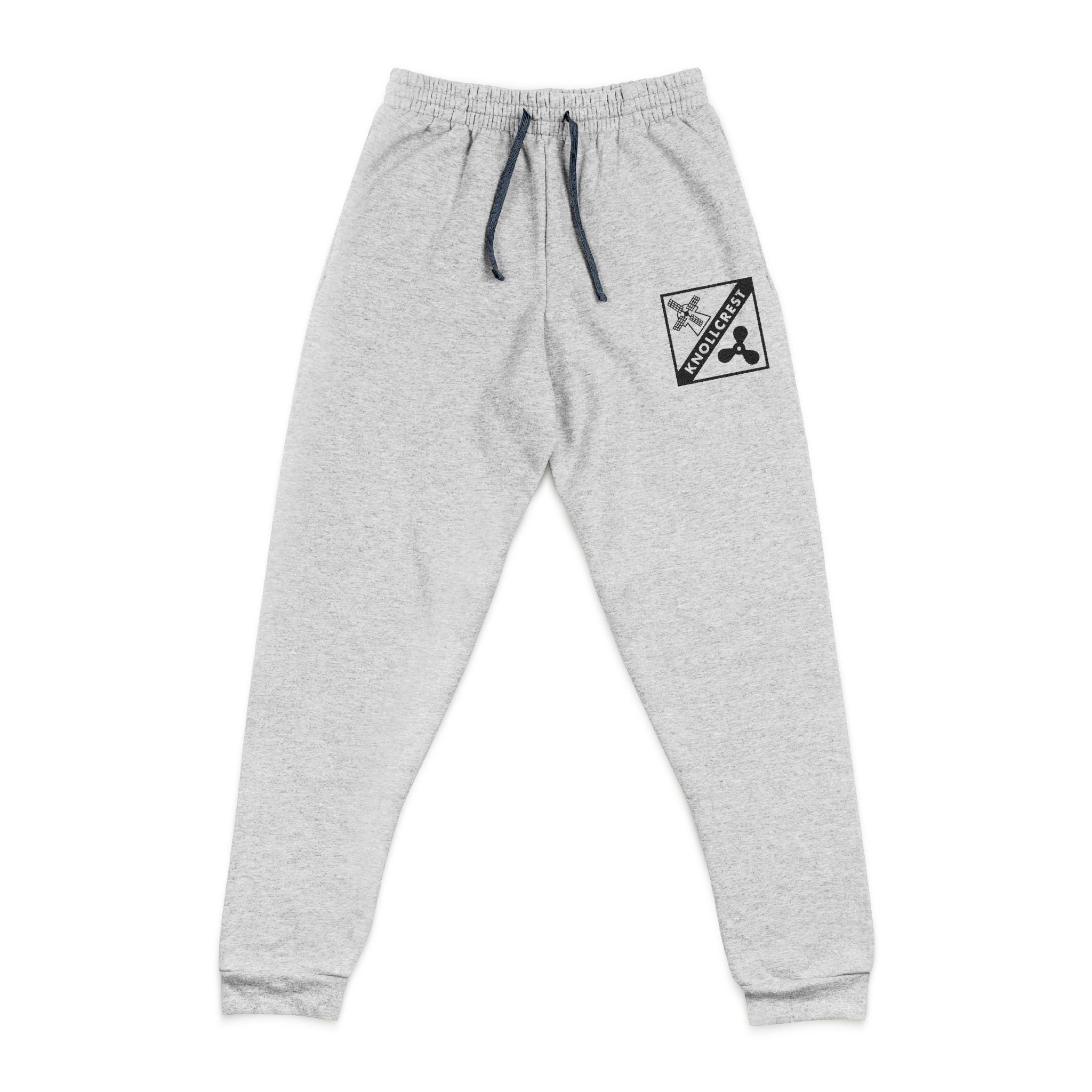 Unisex Joggers (Black Embroidery)