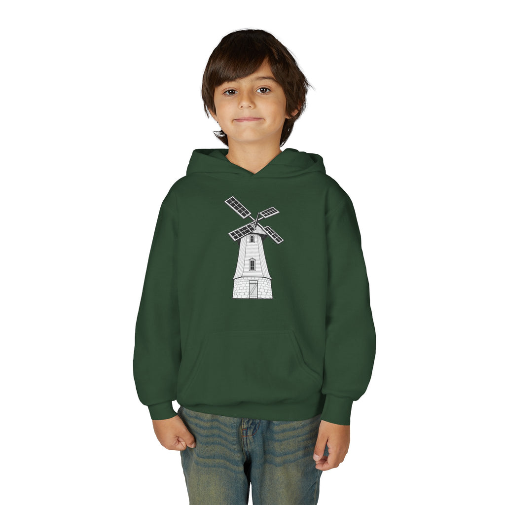 Youth Windmill Hoodie - Knollcrest School Spirit Hooded Sweatshirt