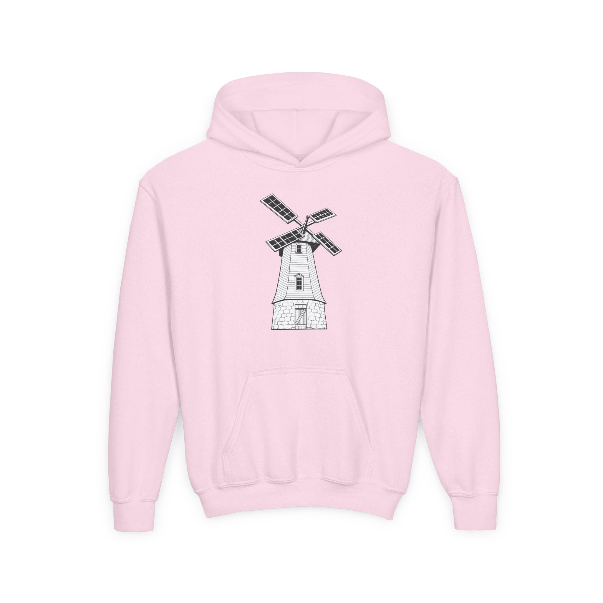 Youth Windmill Hoodie - Knollcrest School Spirit Hooded Sweatshirt