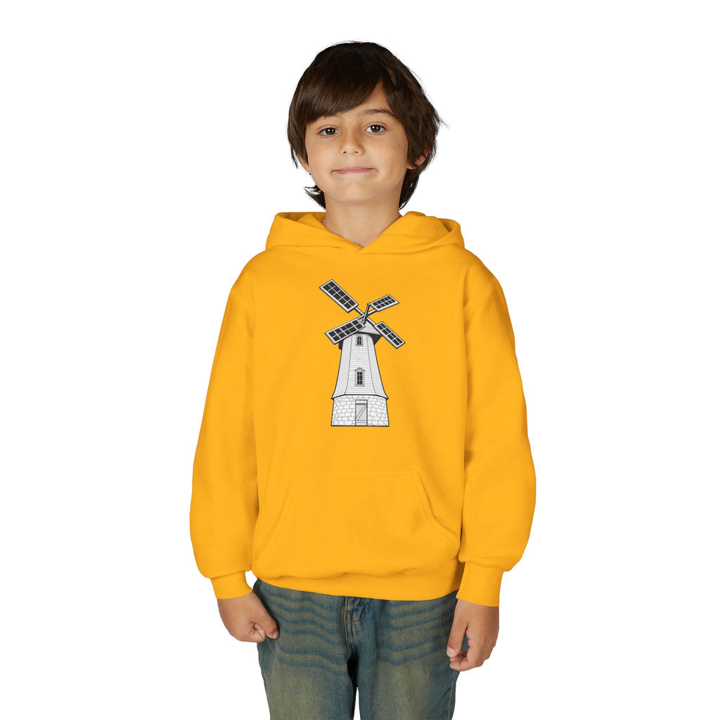 Youth Windmill Hoodie - Knollcrest School Spirit Hooded Sweatshirt