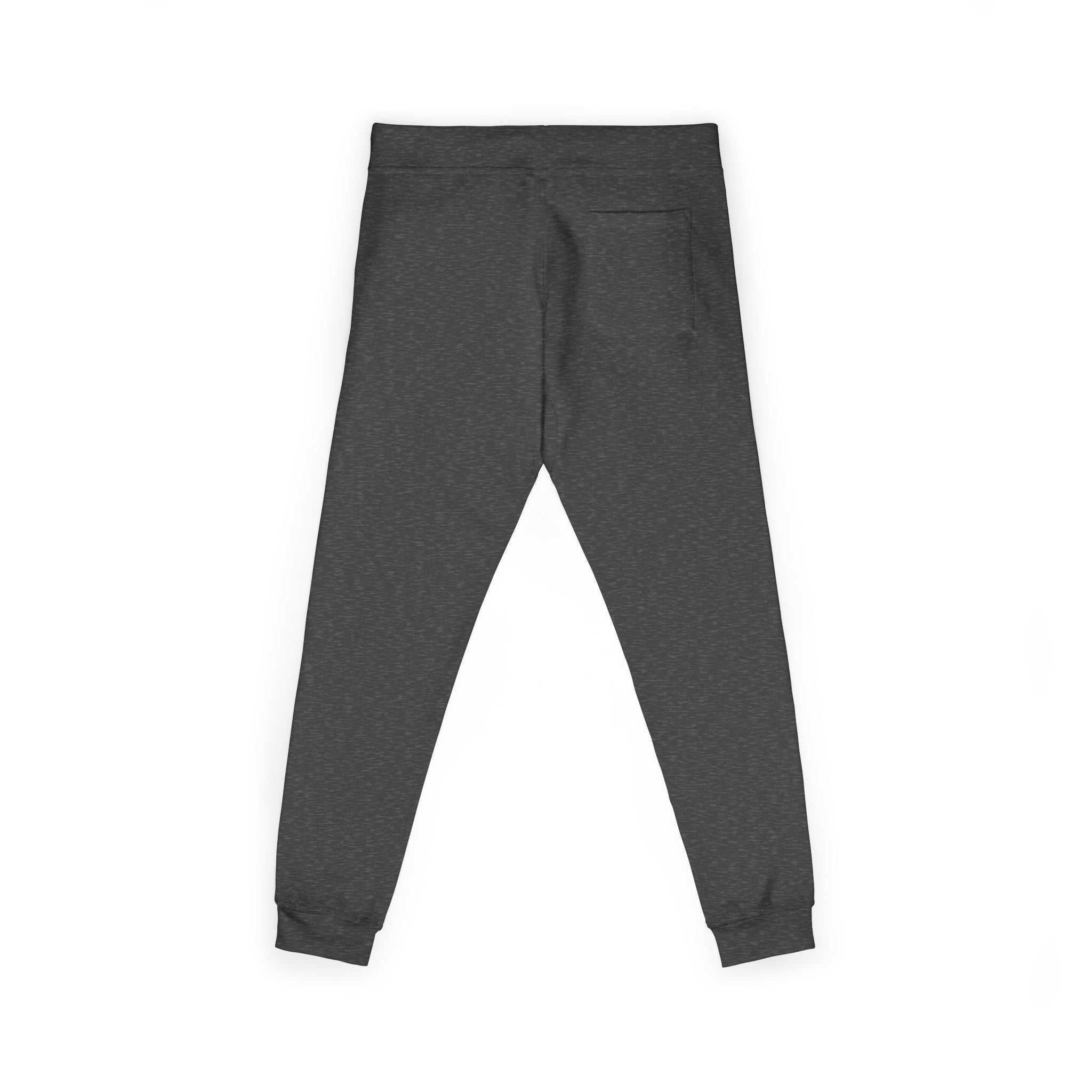 Unisex Fleece Sweatpants (White Embroidery)