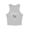 Knollcrest Windmill Racer Tank Top — Vintage Est. 1938 Graphic Crop