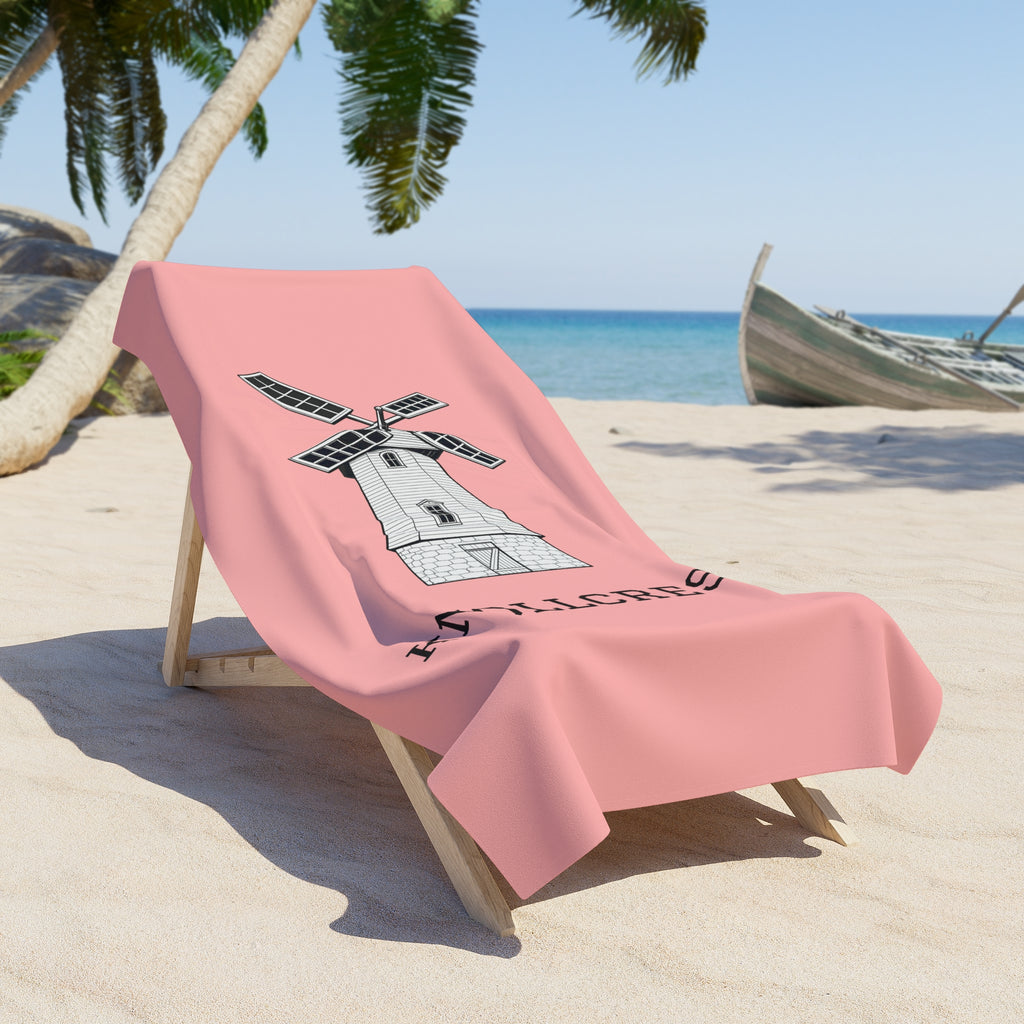 Pink Beach Towel