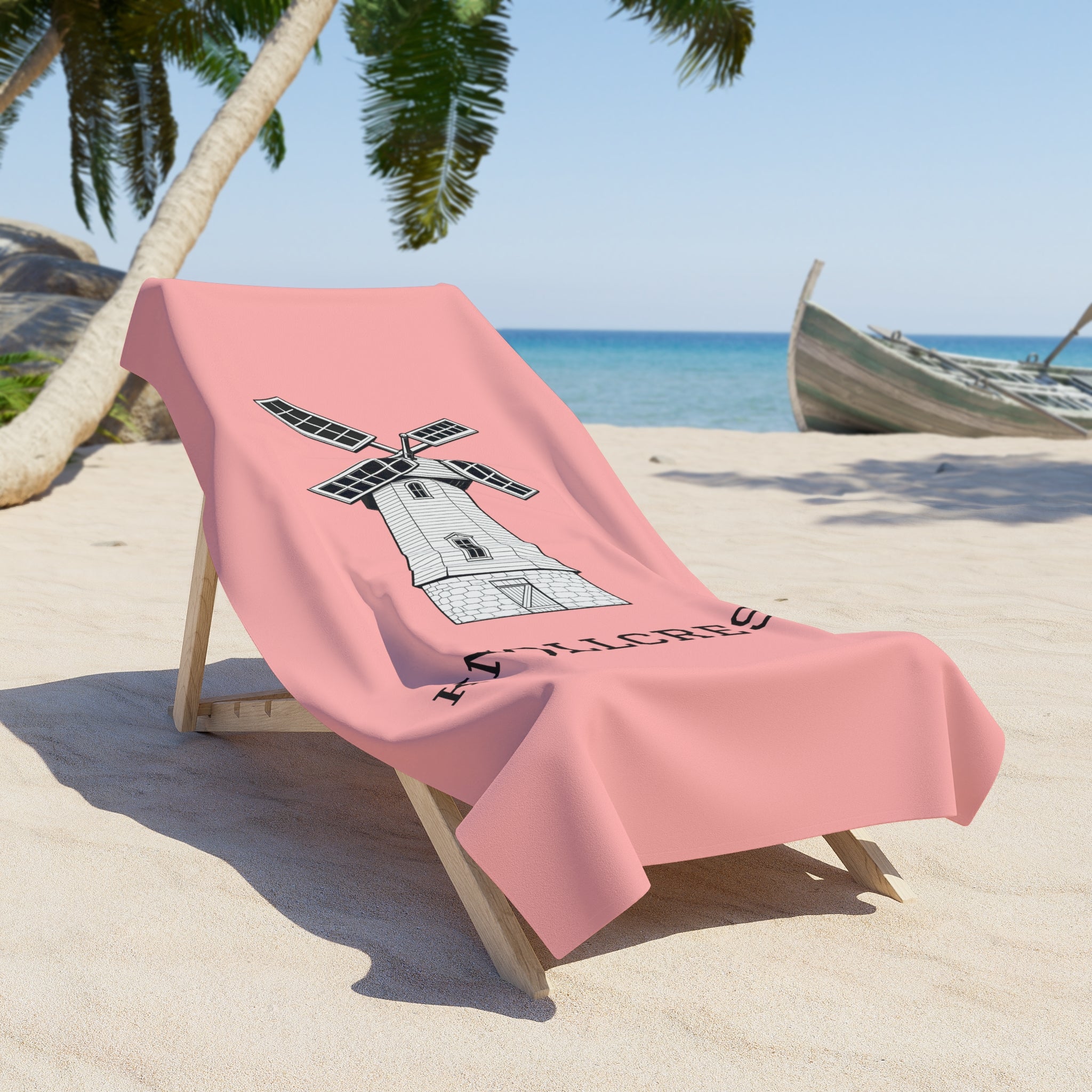 Pink Beach Towel