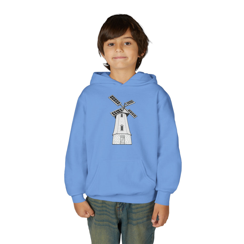 Youth Windmill Hoodie - Knollcrest School Spirit Hooded Sweatshirt