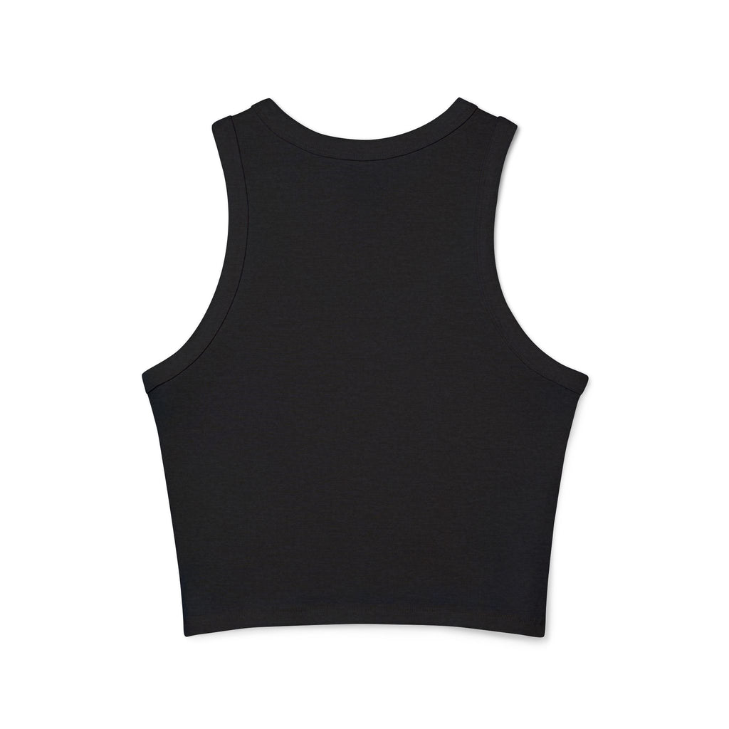 Knollcrest Windmill Racer Tank Top — Vintage Est. 1938 Graphic Crop