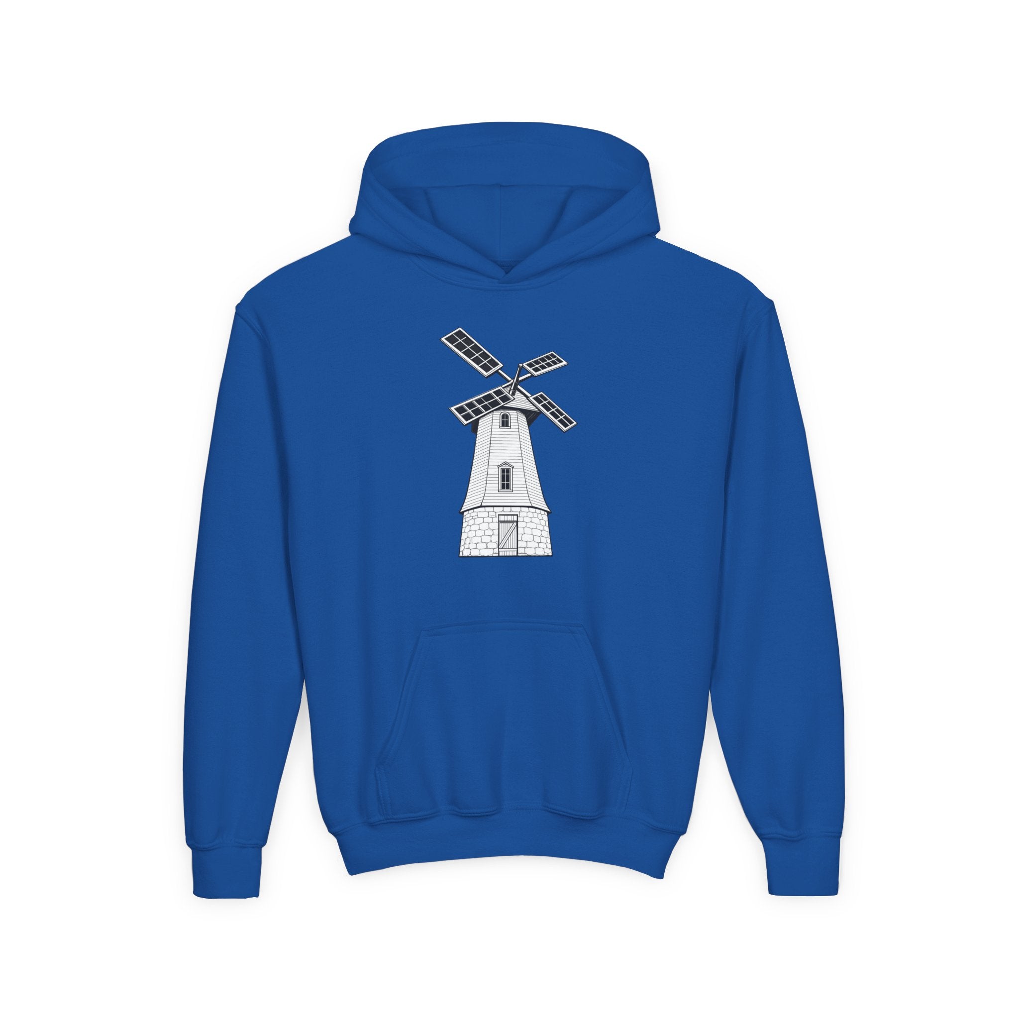 Youth Windmill Hoodie - Knollcrest School Spirit Hooded Sweatshirt