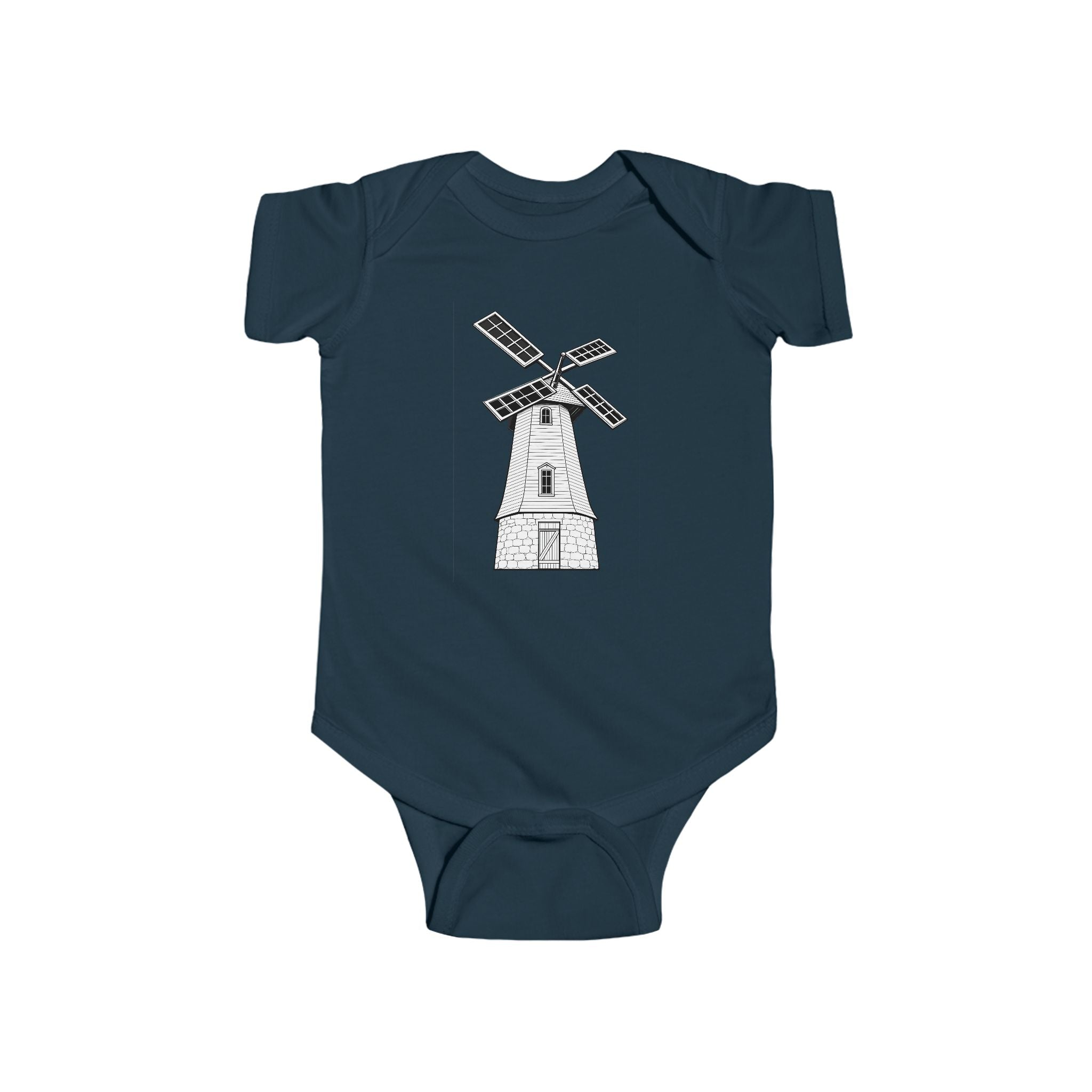 Infant Bodysuit – Knollcrest Windmill Graphic Baby Onesie