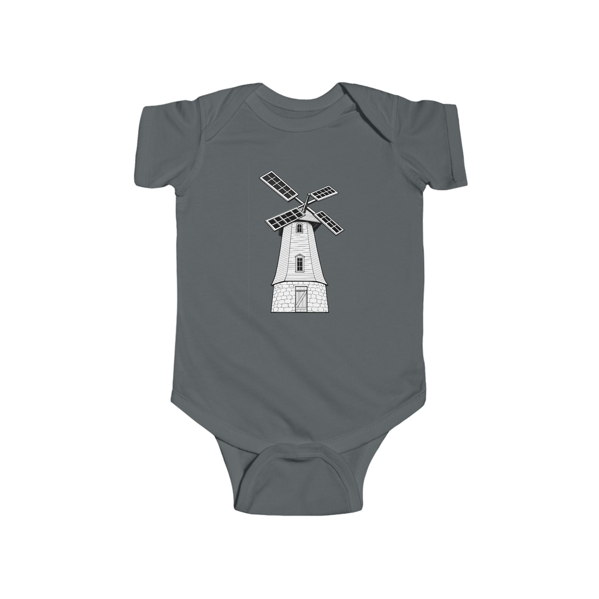 Infant Bodysuit – Knollcrest Windmill Graphic Baby Onesie