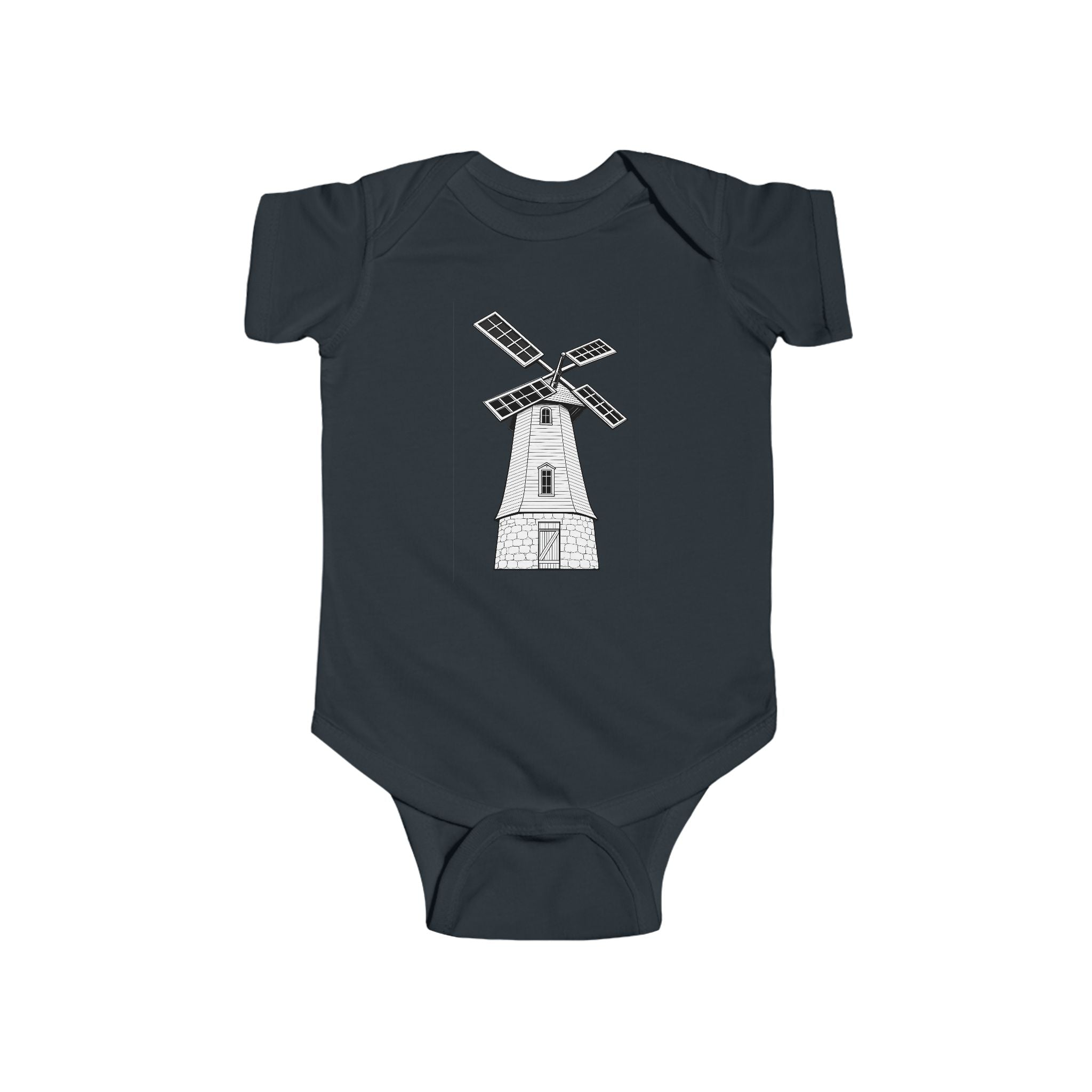 Infant Bodysuit – Knollcrest Windmill Graphic Baby Onesie