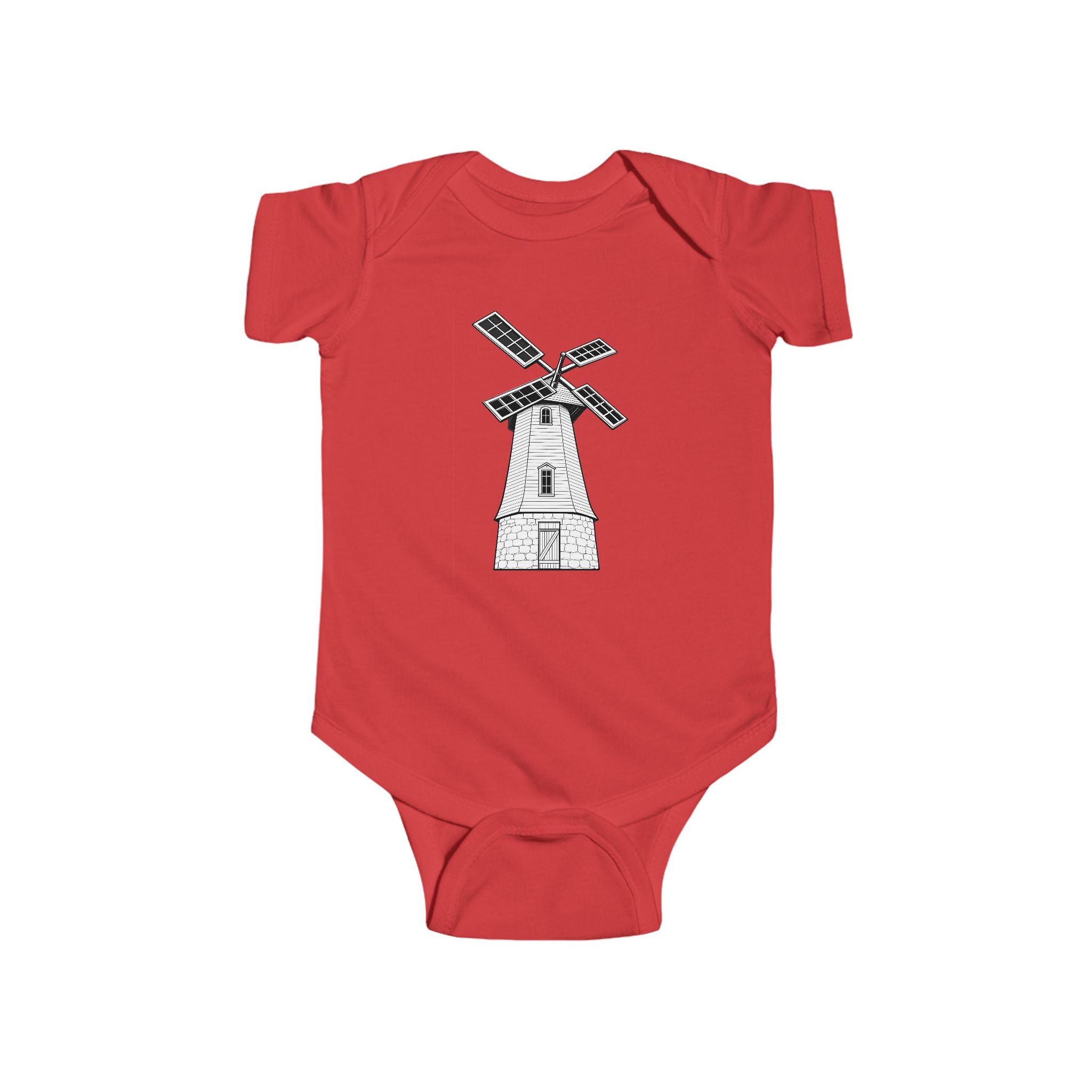Infant Bodysuit – Knollcrest Windmill Graphic Baby Onesie