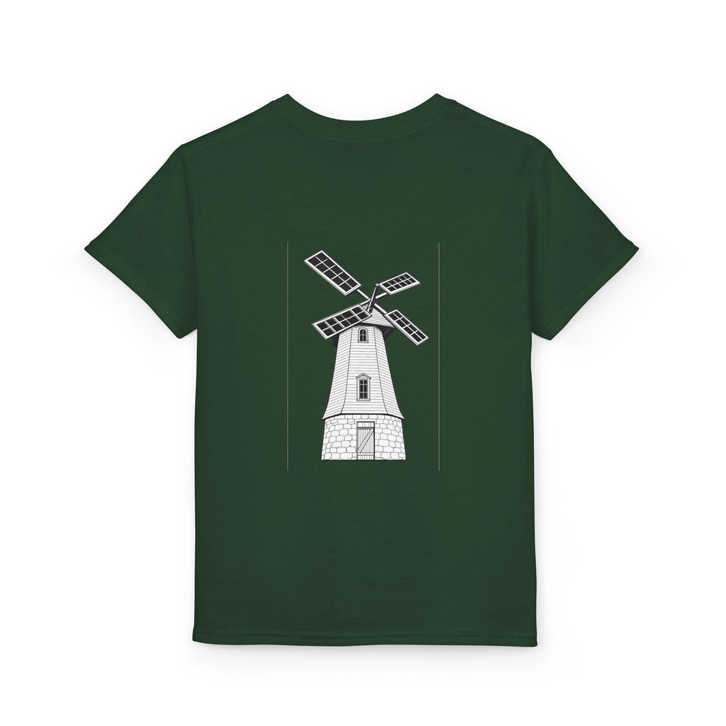 Youth T-Shirt — Knollcrest EST. 1938 Windmill Graphic